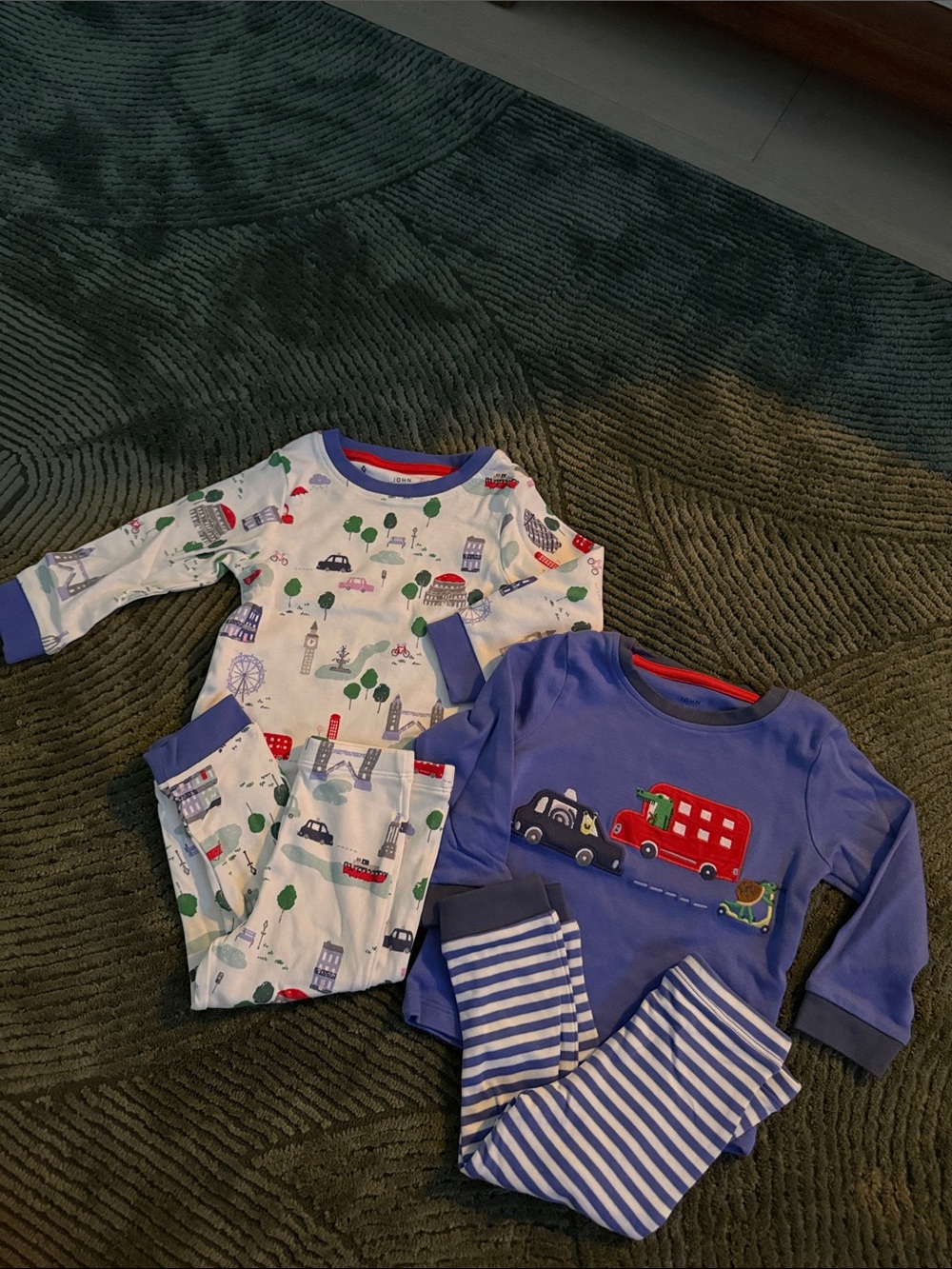 Baby PJ sets.